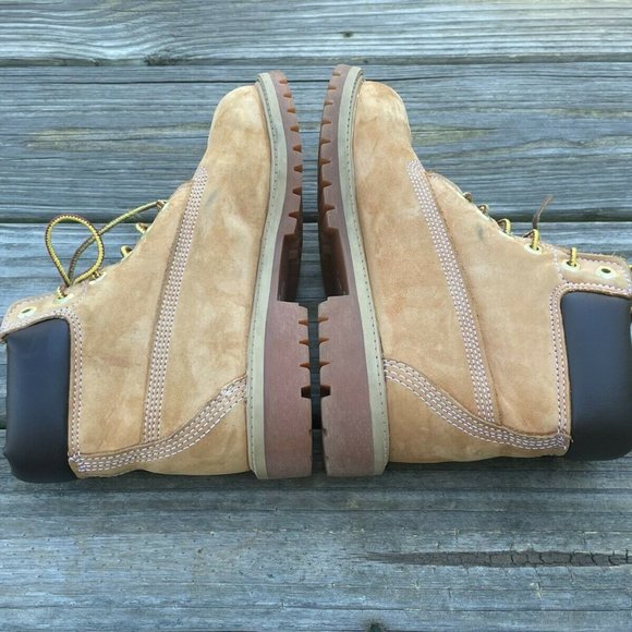 Timberland Kids Youth Boots Nubuck Leather Ankle Boots Size MISMATCH 2 / 1.5 M - Picture 9 of 12